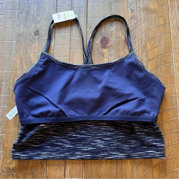OFFLINE By Aerie The Hugger Ombre Racerback Sports Bra Size Medium - Picture 8 of 9